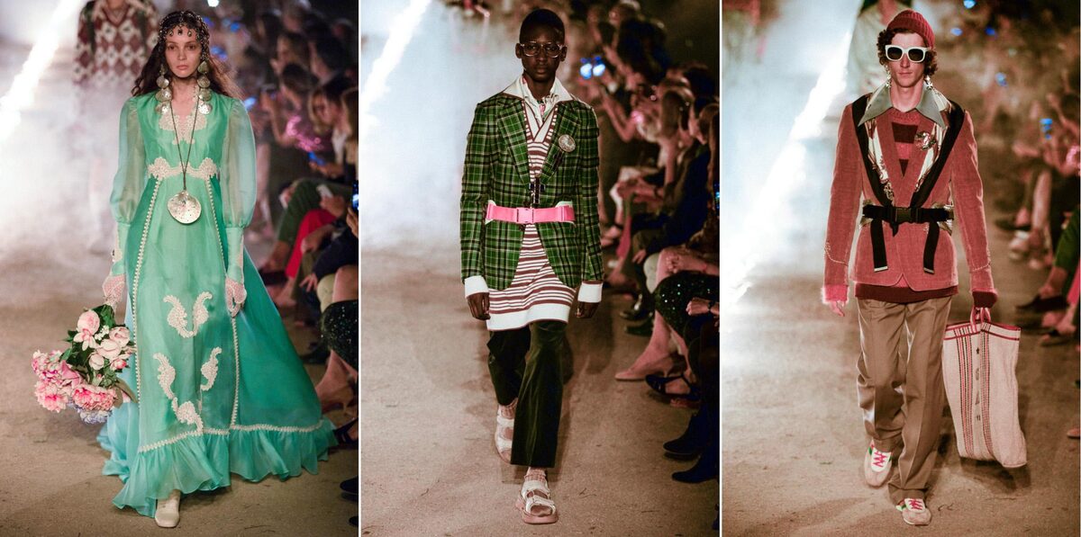Круизная коллекция Gucci 2019 — фото 27