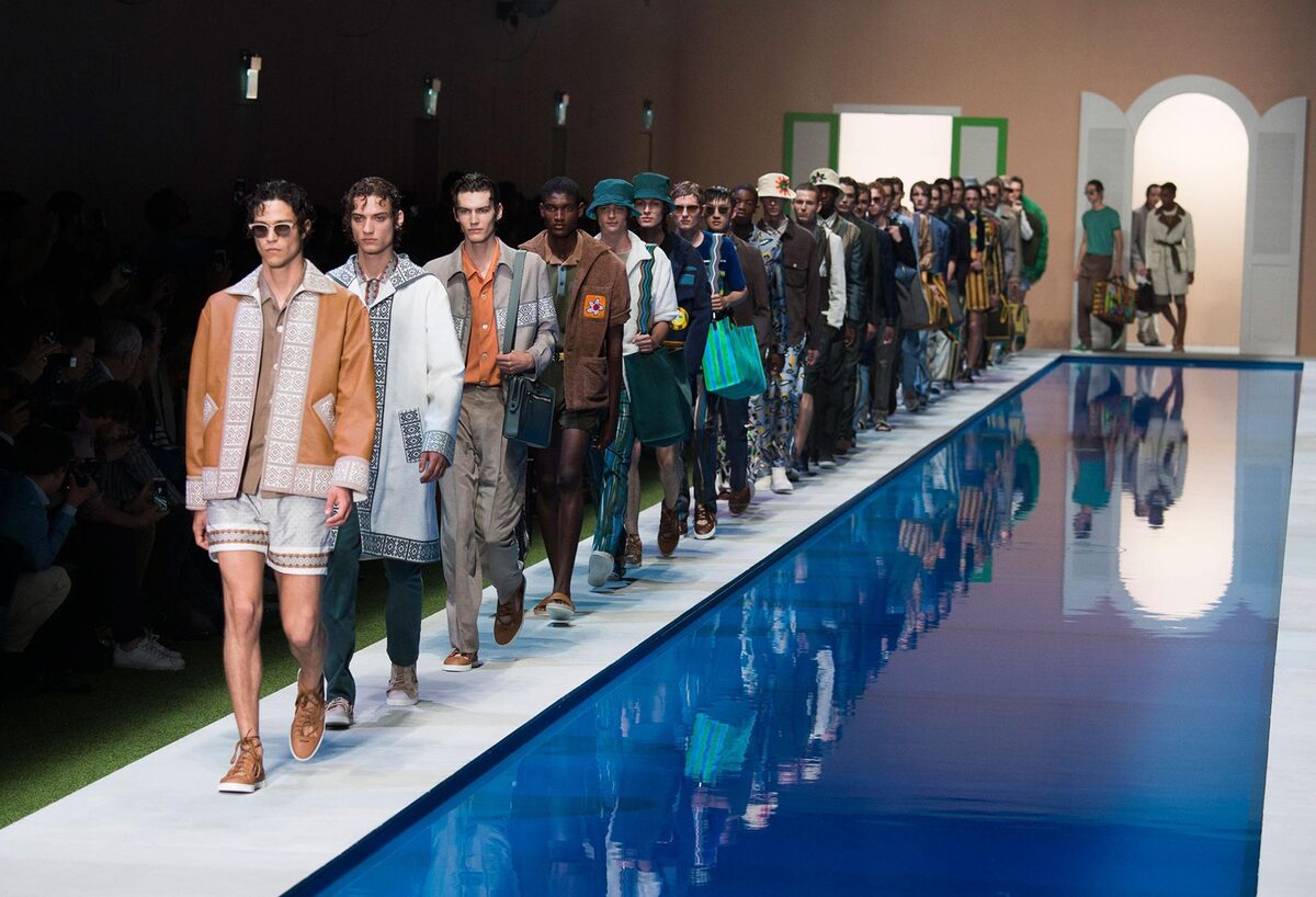 Мужская коллекция Fendi